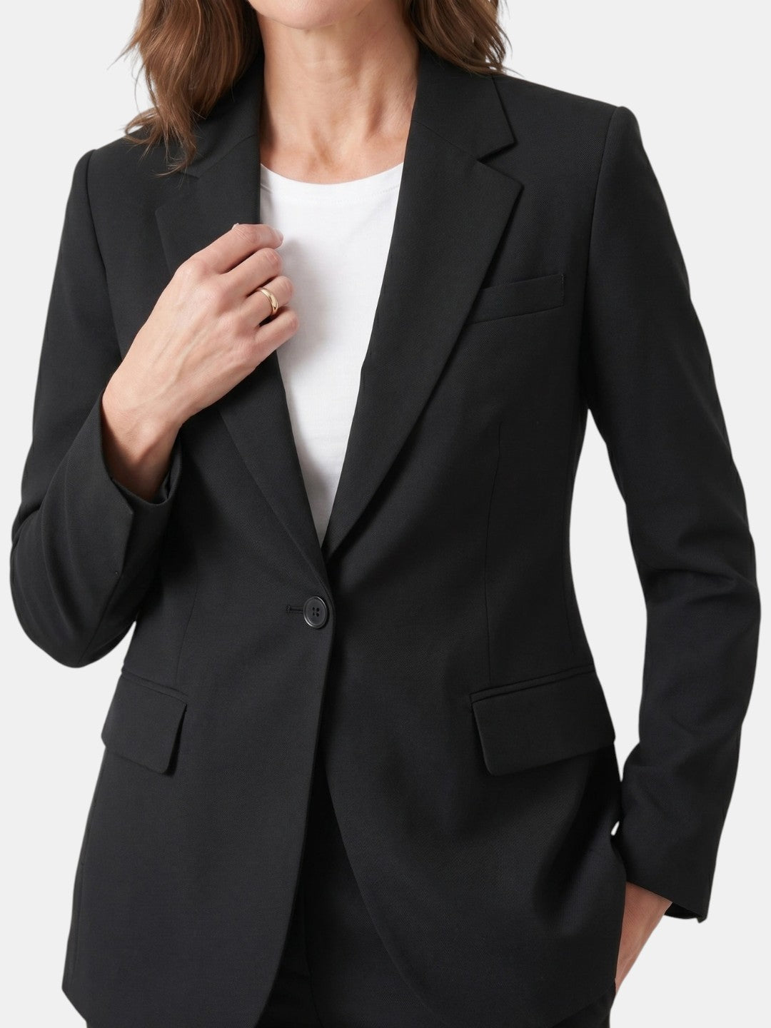 Elegant Women's Suit | Tailored Blazer and Trousers Set - View 3