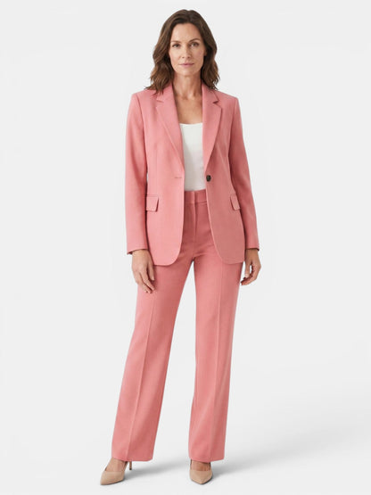 Elegant Women's Suit | Tailored Blazer and Trousers Set - View 8