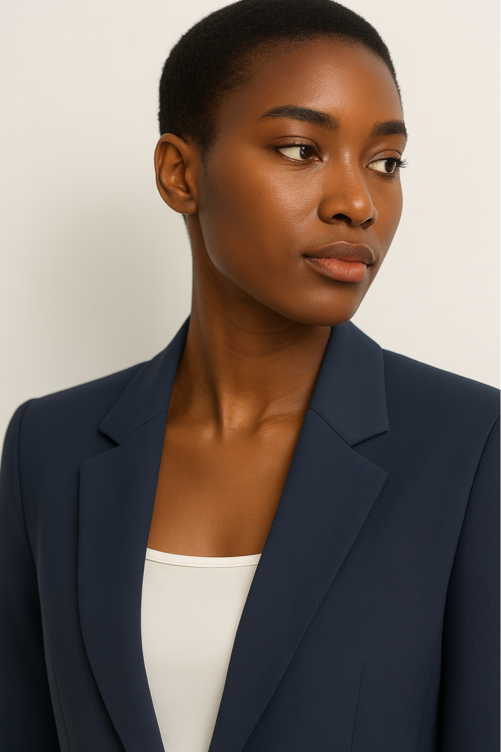 Tailored Trouser Suit | Elegant Straight-Leg Blazer Set - View 2