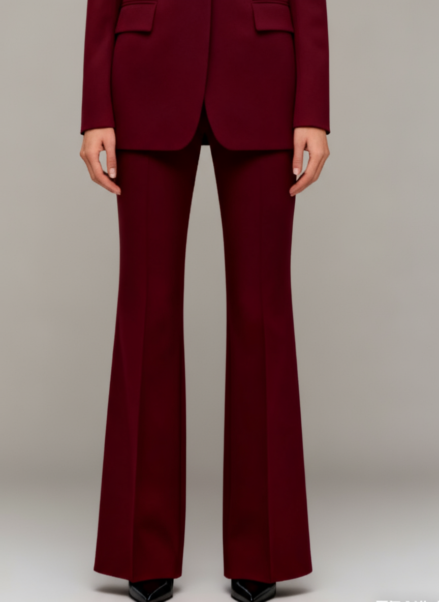 Tailored Women's Suit | Elegant Two-Piece Blazer Set - View 3